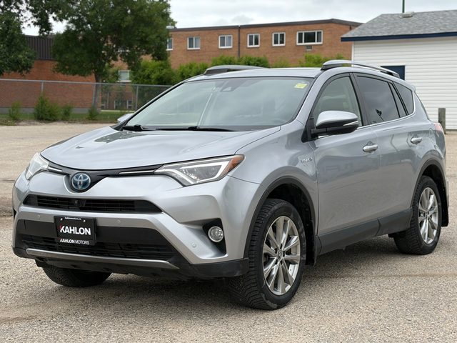 2017 TOYOTA RAV 4 LIMITED HYBRID | LOCAL MANITOBA VEHICLE SUV for sale in Winnipeg, Manitoba