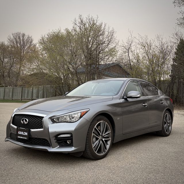 2016 INFINITI Q50S 3.0T | LOW KMS | BC VEHICLE Sedan for sale in Winnipeg, Manitoba